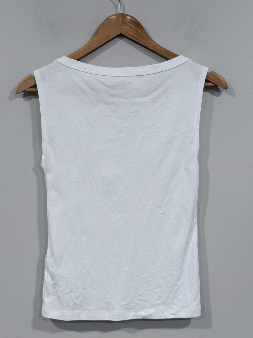 J. Crew White Perfect Fit Boatneck Tank Top S NWT
